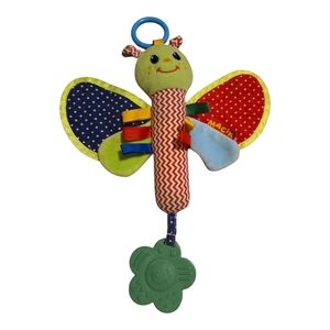 Colorful Butterfly Baby Toy & Teether